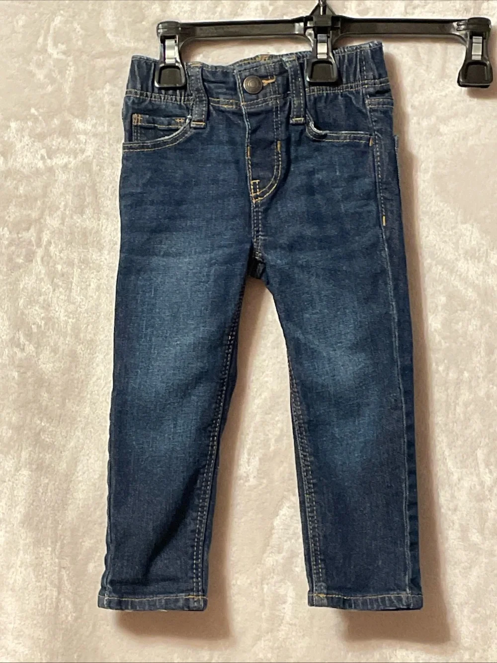 Old Navy Dark Blue Stretch Denim Jeans for Kids